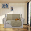 Picture of Easy-Going Reversible Chair Cover Washable Sofa Cover for Dogs Water Resistant Couch Slipcover Furniture Protector Cover with Adjustable Straps for Pets (Chair 30 in, Beige/Beige)