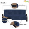 Picture of Easy-Going Futon Sofa Slipcover Reversible Sofa Cover Armless Futon Cover Furniture Protector Couch Cover Water Resistant Pets, Kids, Children, Dog, Cat (Futon, Navy/Navy)