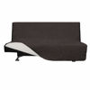 Picture of Easy-Going Futon Sofa Slipcover Reversible Sofa Cover Armless Futon Cover Furniture Protector Couch Cover Water Resistant Pets, Kids, Children, Dog, Cat (Futon, Chocolate/Ivory)