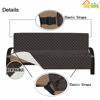 Picture of Easy-Going Futon Sofa Slipcover Reversible Sofa Cover Armless Futon Cover Furniture Protector Couch Cover Water Resistant Pets, Kids, Children, Dog, Cat (Futon, Chocolate/Ivory)