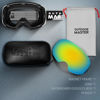 Picture of OutdoorMaster Ski Goggles PRO - Frameless, Interchangeable Lens 100% UV400 Protection Snow Goggles for Men & Women (Panda Frame VLT 13% Grey Lens with Full REVO Gold and Free Protective Case)