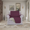 Picture of Easy-Going Chair Sofa Slipcover Reversible Sofa Cover Water Resistant Couch Cover Furniture Protector Cover with Elastic Straps for Pets Kids Children Dog Cat (Chair, Wine/Beige)