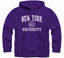 Picture of Barnesmith NYU Violets Hooded Sweatshirt, Heritage, Violet, Small