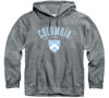 Picture of Barnesmith Columbia University Lions Hooded Sweatshirt, Heritage, Charcoal Grey, Large