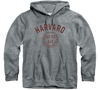 Picture of Barnesmith Harvard University Crimson Hooded Sweatshirt, Heritage, Charcoal Grey, X-Large