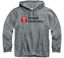 Picture of Barnesmith Temple University Owls Hooded Sweatshirt, Heritage, Charcoal Grey, Medium