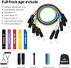 Picture of WHATAFIT Resistance Bands, Exercise Bands，Resistance Bands for Working Out, Work Out Bands with Handles for Men and Women Fitness, Strength Training Home Gym Equipment