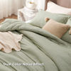 Picture of Bedsure California King Comforter Set - Olive Green, 3 Piece Bedding Set, 1 Comforter 104"x96" and 2 Pillow Shams 20"x36"+2"