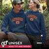 Picture of Campus Colors Adult Arch & Logo Soft Style Gameday Hooded Sweatshirt (Auburn Tigers - Navy, Medium)