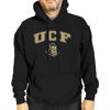 Picture of Campus Colors Adult Arch & Logo Soft Style Gameday Hooded Sweatshirt (Central Florida Knights - Black, XX-Large)
