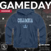 Picture of Campus ColorsCampus Colors Adult Arch & Logo Soft Style Gameday Hooded Sweatshirt (Columbia Lions - Blue, XX-Large)