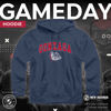 Picture of Campus ColorsCampus Colors Adult Arch & Logo Soft Style Gameday Hooded Sweatshirt (Gonzaga Bulldogs - Blue, XX-Large)
