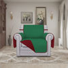 Picture of Easy-Going Chair Sofa Slipcover Reversible Sofa Cover Water Resistant Couch Cover Furniture Protector Cover with Elastic Straps for Pets Kids Children Dog Cat (Chair, Green/Christmas Red)