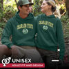 Picture of Campus Colors Adult Arch & Logo Soft Style Gameday Hooded Sweatshirt (Colorado State Rams - Green, Large)