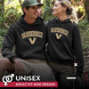 Picture of Campus Colors Adult Arch & Logo Soft Style Gameday Hooded Sweatshirt (Vanderbilt Commodores - Black, Medium)