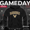 Picture of Campus Colors Adult Arch & Logo Soft Style Gameday Hooded Sweatshirt (Vanderbilt Commodores - Black, Medium)