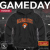 Picture of Campus Colors Adult Arch & Logo Soft Style Gameday Hooded Sweatshirt (Oklahoma State Cowboys - Black, Large)