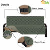 Picture of Easy-Going Futon Sofa Slipcover Reversible Sofa Cover Armless Futon Cover Furniture Protector Couch Cover Water Resistant Pets, Kids, Children, Dog, Cat (Futon, Greyish Green/Beige)