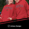 Picture of Campus Colors Adult Arch & Logo Soft Style Gameday Hooded Sweatshirt (Louisville Cardinals - Red, X-Large)