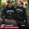 Picture of Campus Colors Adult Arch & Logo Soft Style Gameday Hooded Sweatshirt (Johns Hopkins Blue Jays - Black, X-Large)