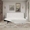 Picture of Easy-Going Futon Sofa Slipcover Reversible Sofa Cover Armless Futon Cover Furniture Protector Couch Cover Water Resistant Pets, Kids, Children, Dog, Cat (Futon, Ivory/Ivory)