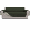 Picture of Easy-Going 4 Seater Sofa Slipcover Reversible Sofa Cover Water Resistant Couch Cover with Foam Sticks Elastic Straps Furniture Protector for Pets Children Dog Cat (XX-Large, Army Green/Beige)