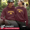Picture of Campus Colors Adult Arch & Logo Soft Style Gameday Hooded Sweatshirt (Minnesota Golden Gophers - Maroon, XX-Large)