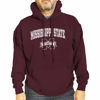 Picture of Campus Colors Adult Arch & Logo Soft Style Gameday Hooded Sweatshirt (Mississippi State Bulldogs - Team Color, Medium)
