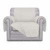 Picture of Easy-Going Chair Sofa Slipcover Reversible Sofa Cover Water Resistant Couch Cover Furniture Protector Cover with Elastic Straps for Pets Kids Children Dog Cat (Chair, Ivory/Ivory)