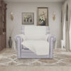 Picture of Easy-Going Chair Sofa Slipcover Reversible Sofa Cover Water Resistant Couch Cover Furniture Protector Cover with Elastic Straps for Pets Kids Children Dog Cat (Chair, Ivory/Ivory)