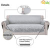 Picture of Easy-Going Oversized Chair Sofa Slipcover Reversible Sofa Cover Water Resistant Couch Cover Furniture Protector Cover with Elastic Straps for Pets Dog (Oversized Chair, Light Gray/Light Gray)