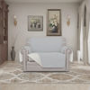 Picture of Easy-Going Oversized Chair Sofa Slipcover Reversible Sofa Cover Water Resistant Couch Cover Furniture Protector Cover with Elastic Straps for Pets Dog (Oversized Chair, Light Gray/Ivory)