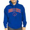 Picture of Campus Colors Adult Arch & Logo Soft Style Gameday Hooded Sweatshirt (Boise State Broncos - Royal, Large)