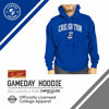 Picture of Campus Colors Adult Arch & Logo Soft Style Gameday Hooded Sweatshirt (Creighton Bluejays - Royal, X-Large)