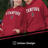 Picture of Campus Colors Adult Arch & Logo Soft Style Gameday Hooded Sweatshirt (Stanford Cardinal - Cardinal, Small)