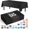 Picture of Premium Black table cover 54" x 108" (Pack of 12)