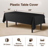 Picture of Premium Black table cover 54" x 108" (Pack of 12)