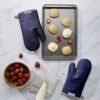 Picture of KitchenAid Asteroid Oven Mitt Set, Cobalt Blue 7"x12.5"