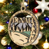 Picture of Denali National Park 3" Wood Ornament - Alaska's Crown Jewel Christmas Decoration, Handcrafted 2-Layer Laser Cut Design