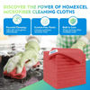 Picture of HOMEXCEL Red Microfiber Cleaning Cloths 12 Pack, 12.5 x 12.5 Inch Microfiber Towel for Cars, Ultra Absorbent Cleaning Rags, Lint Free Cleaning Towels for Household, Kitchen, Window, and Car