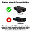 Picture of Bartallama3D Radar Holder for Uniden R7 Compatible with Tesla Vehicles - Black (Black)