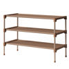 Picture of Kitsure Shoe Rack - Premium Non-Woven Shoe Rack Shelf, Shoe Organizer for Closet, Entryway, Garage & Corridor, Sturdy & Durable Long Stackable Shoe Shelves, Medium, Brown