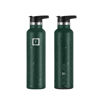 Picture of IRON °FLASK Sports Water Bottle - 3 Lids (Narrow Straw Lid) Leak Proof Vacuum Insulated Stainless Steel - Hot & Cold Double Walled Insulated Thermos, Durable Metal Canteen - Dark Pine Speckle, 24 Oz
