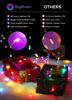 Picture of Brightown 12 Pack Easter Led Fairy Lights Battery Operated String Lights Waterproof Silver Wire 7 Feet 20 Led Firefly Starry Moon Lights for DIY Wedding Party Bedroom Patio Christmas