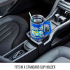 Picture of Silver Buffalo Scooby Doo Where Are You The Mystery Machine Stainless Steel Tumbler with Handle and Straw, Fits in Standard Cup Holder, 40 Ounces
