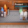 Picture of Winisok Waterproof Under Sink Mat 31" x 19" Cabinet Liner for Kitchen and Bathroom, Shelf and Counter Protector, Organizers and Storage, Silicone Drip Tray, Gadgets and Accessories