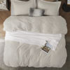Picture of Bedsure Linen Duvet Cover Oversized King Size - Soft Double Brushed Duvet Cover for Kids with Zipper Closure, 3 Pieces, Includes 1 Duvet Cover (120"x98") & 2 Pillow Shams, NO Comforter
