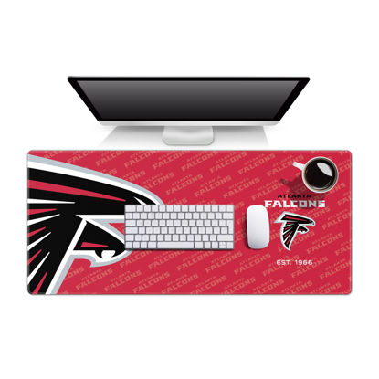 Picture of YouTheFan NFL Atlanta Falcons Logo Series Desk Pad