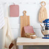 Picture of KitchenAid Ribbed Soft Silicone Pot Holder Set, Dried Rose, 7"x9"