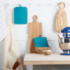 Picture of KitchenAid Ribbed Soft Silicone Pot Holder Set, Ocean Drive 7"x9"